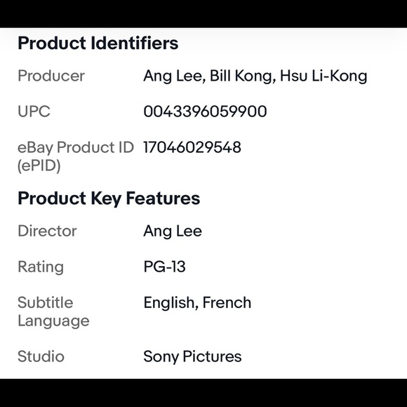 Crouching Tiger, Hidden Dragon (DVD, 2001, Special Edition) Region 1 New Sealed - Picture 5 of 7